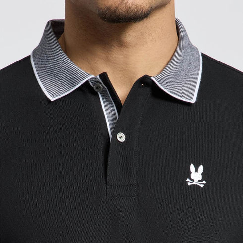 POLO NEGRO JONAS PSYCHO BUNNY